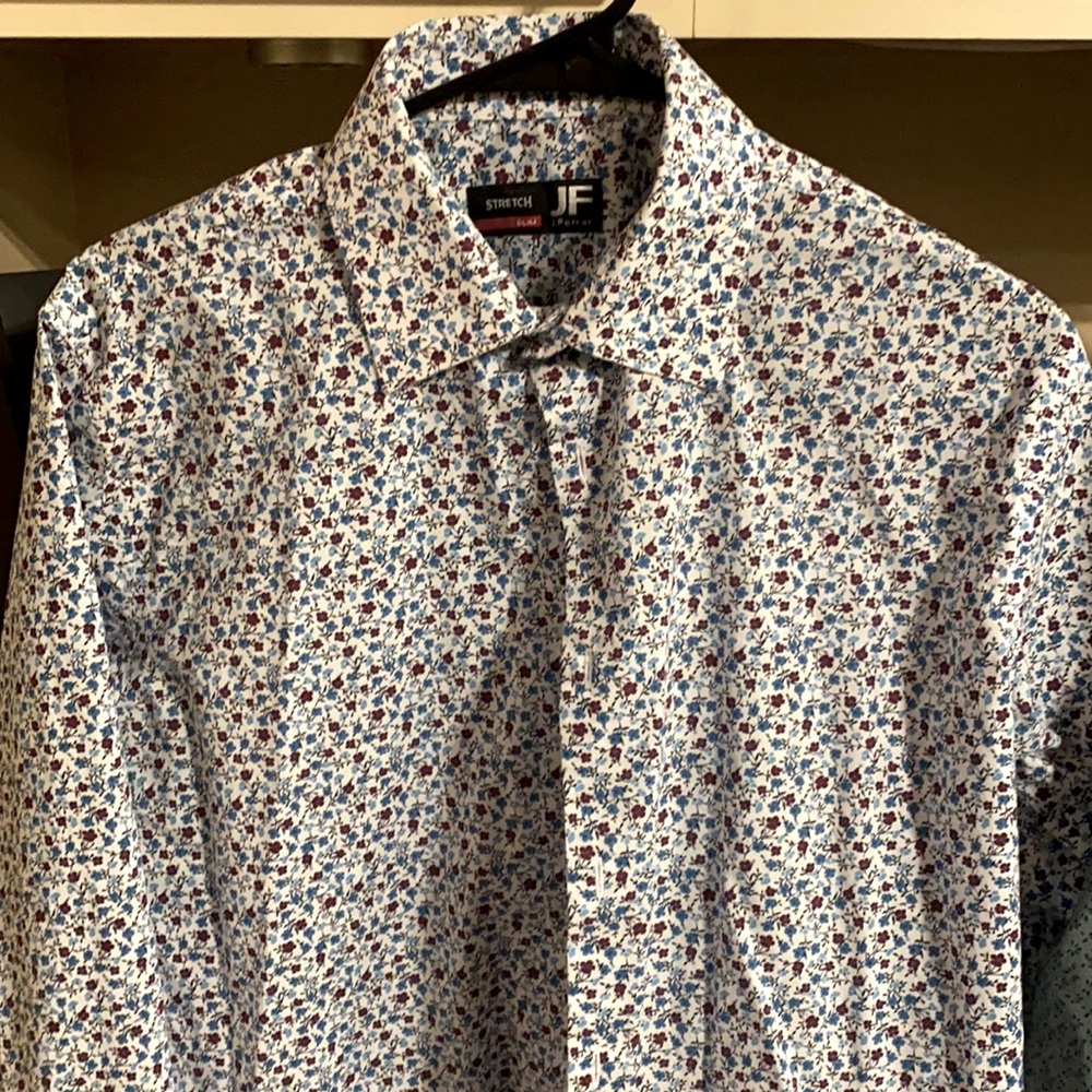 Stretch slim Medium dress shirt